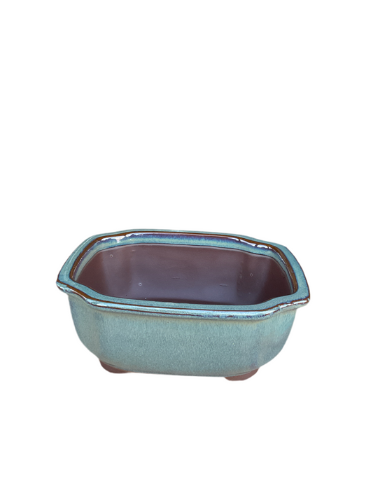 Pot ovale vert