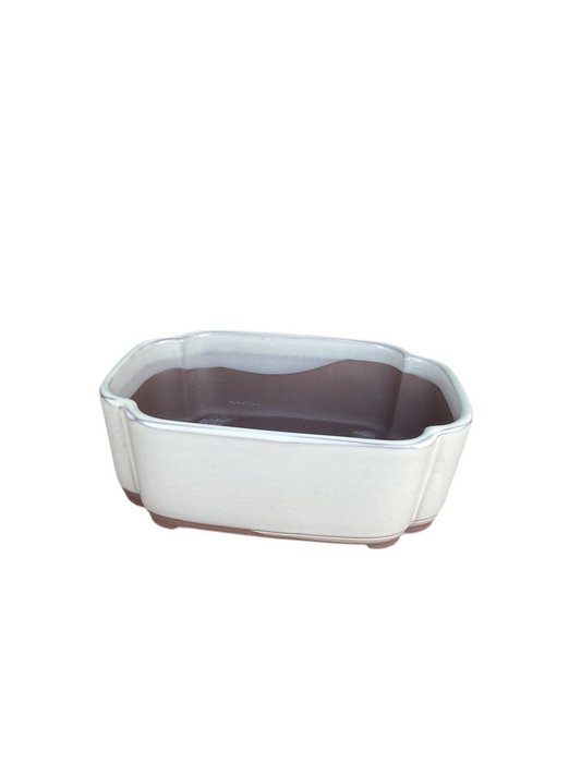 Pot ovale crème