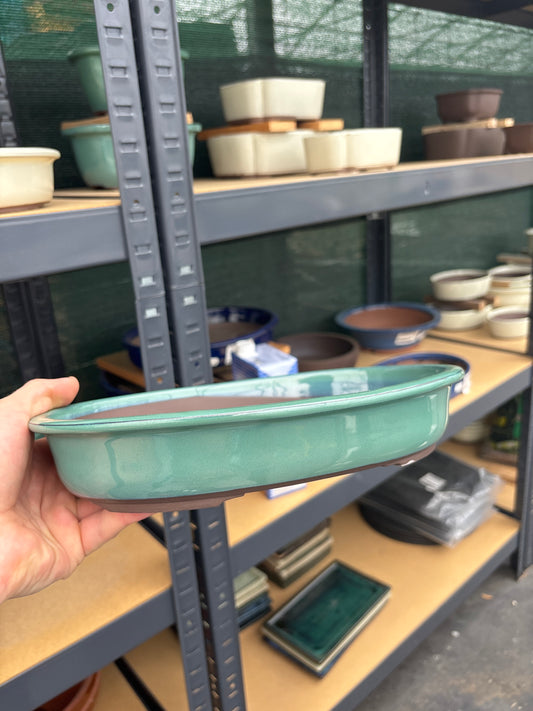 Pot ovale japonais 28,5cm
