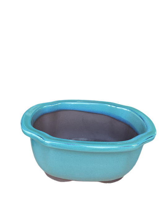 Pot ovale vert