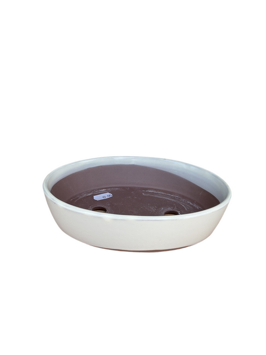 Pot ovale crème