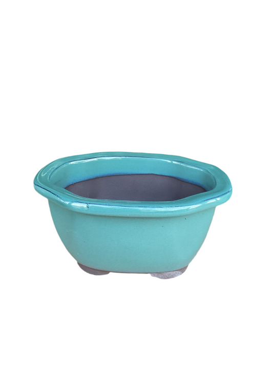 Pot ovale vert