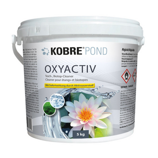 Kobre®Pond OxyActiv 5 kg élimine rapidement les algues filantes