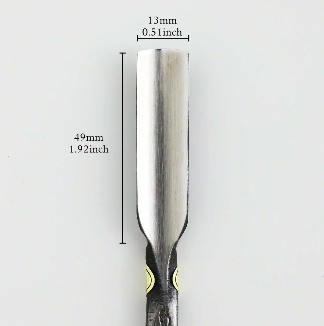 Gouge à bonsaï courbé