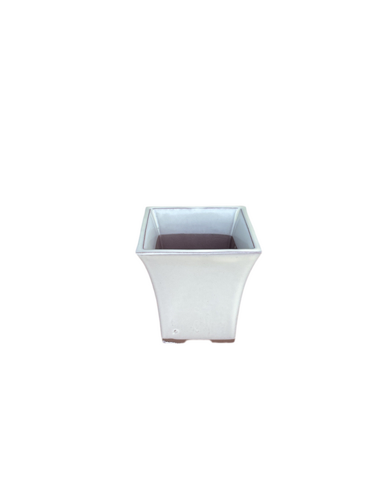 Pot carré crème