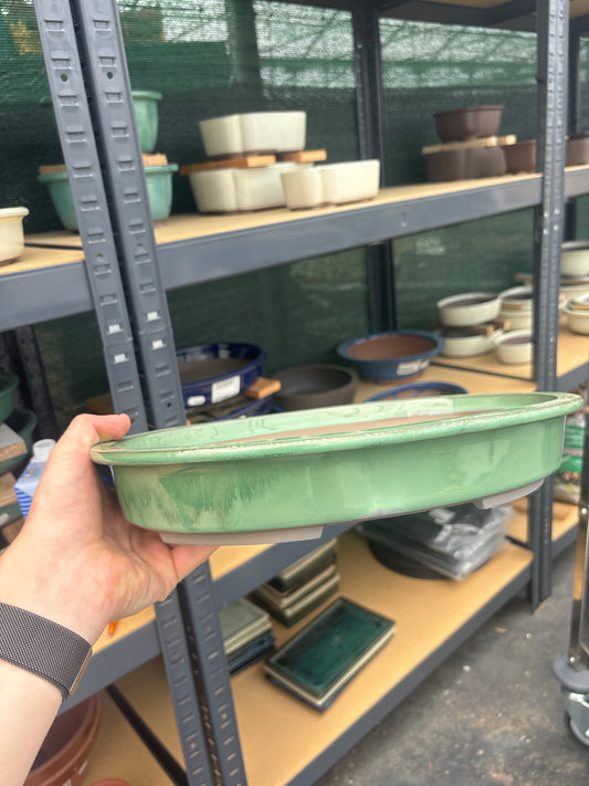 Pot ovale japonais 33,5cm